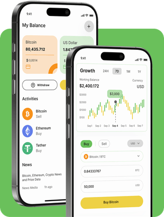 Justo Credovia trading platform with live market data